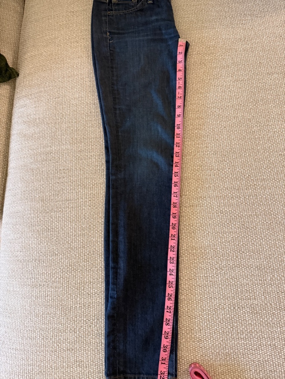 Lucky Brand Women’s Charlie Skinny Jeans in Dark Blue Wash